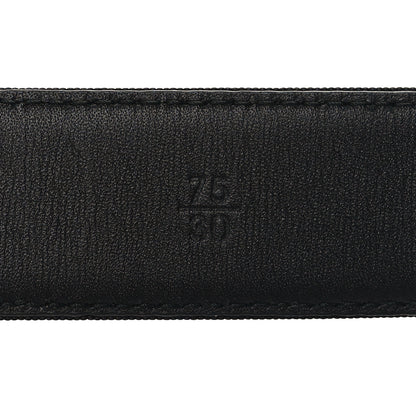 Chanel Grosgrain Crystal Belt 75 30 Black 6 of 8