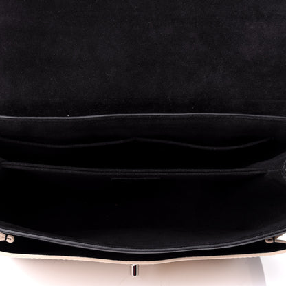 Louis Vuitton Soft Calfskin My Lockme Top Handle Vanille Black 4 of 4