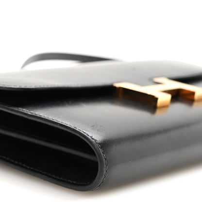 Hermes Box Constance Wallet To Go Black 10 of 12