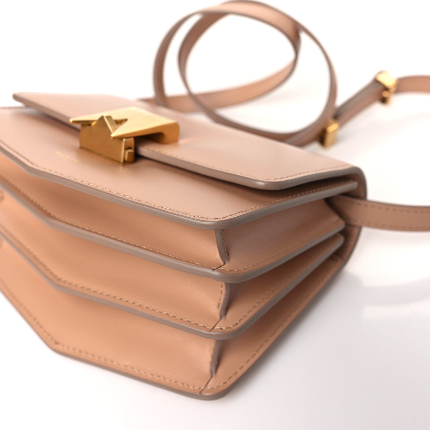 Calfskin Small Le Papa Crossbody Rose