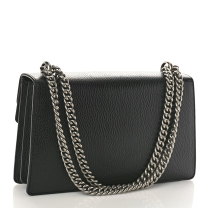Gucci Pebbled Calfskin Small Dionysus Shoulder Bag Black 3 of 10