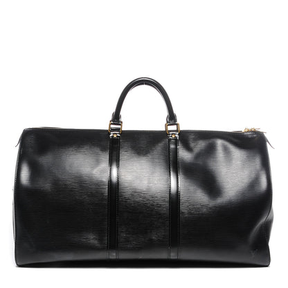 Louis Vuitton Epi Keepall 55 Black 1 of 7