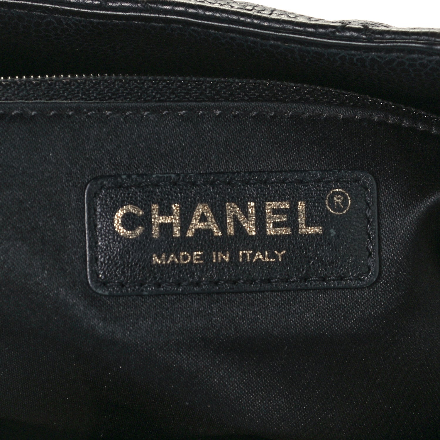 Chanel Caviar Quilted Grand Shopping Tote GST Black 6 of 12