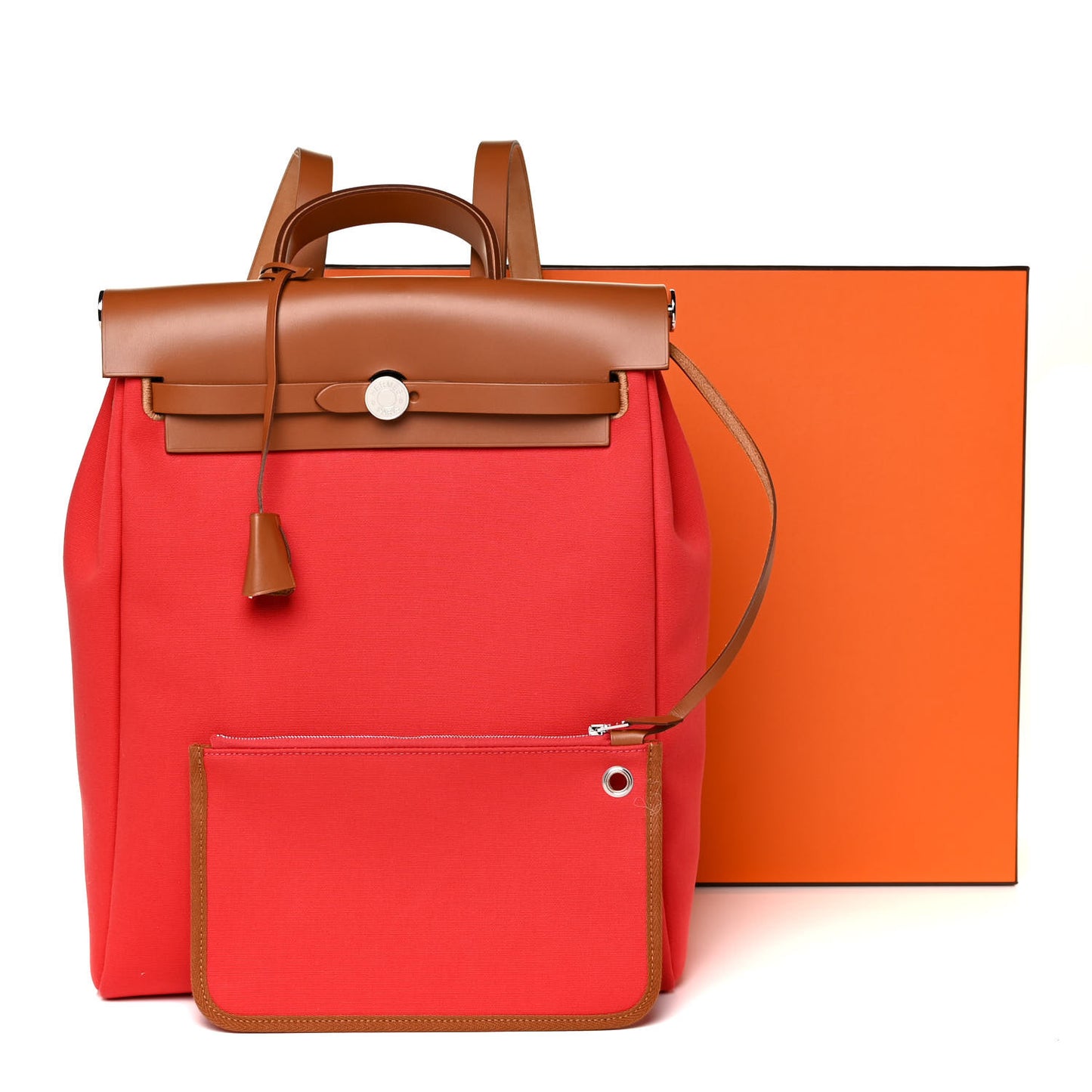Military Toile Vache Hunter Herbag a Dos Zip Retourne Backpack Bougainvillea Fauve