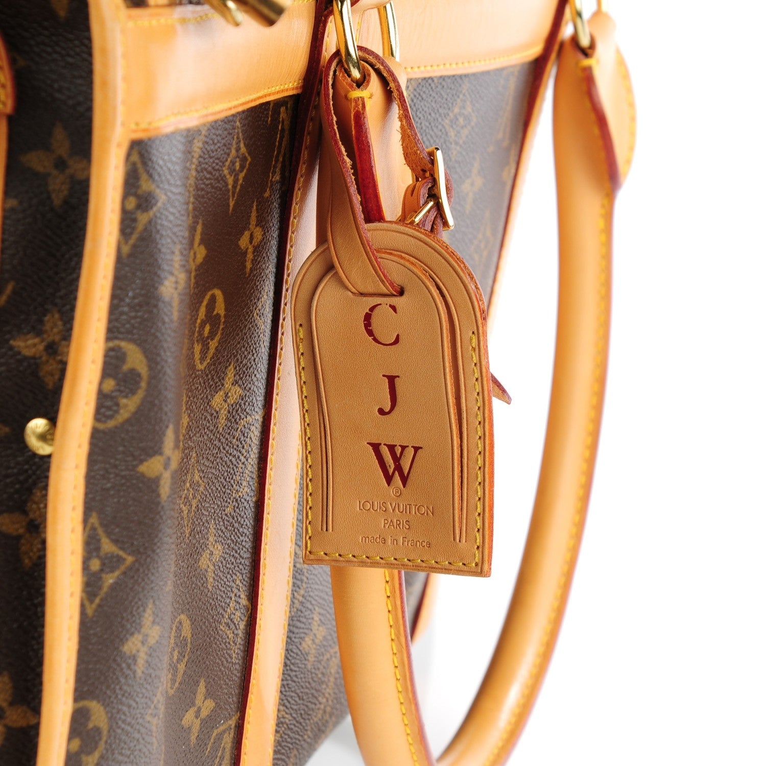 Louis Vuitton Monogram Sac Chien 50 Pet Carrier 10 of 10