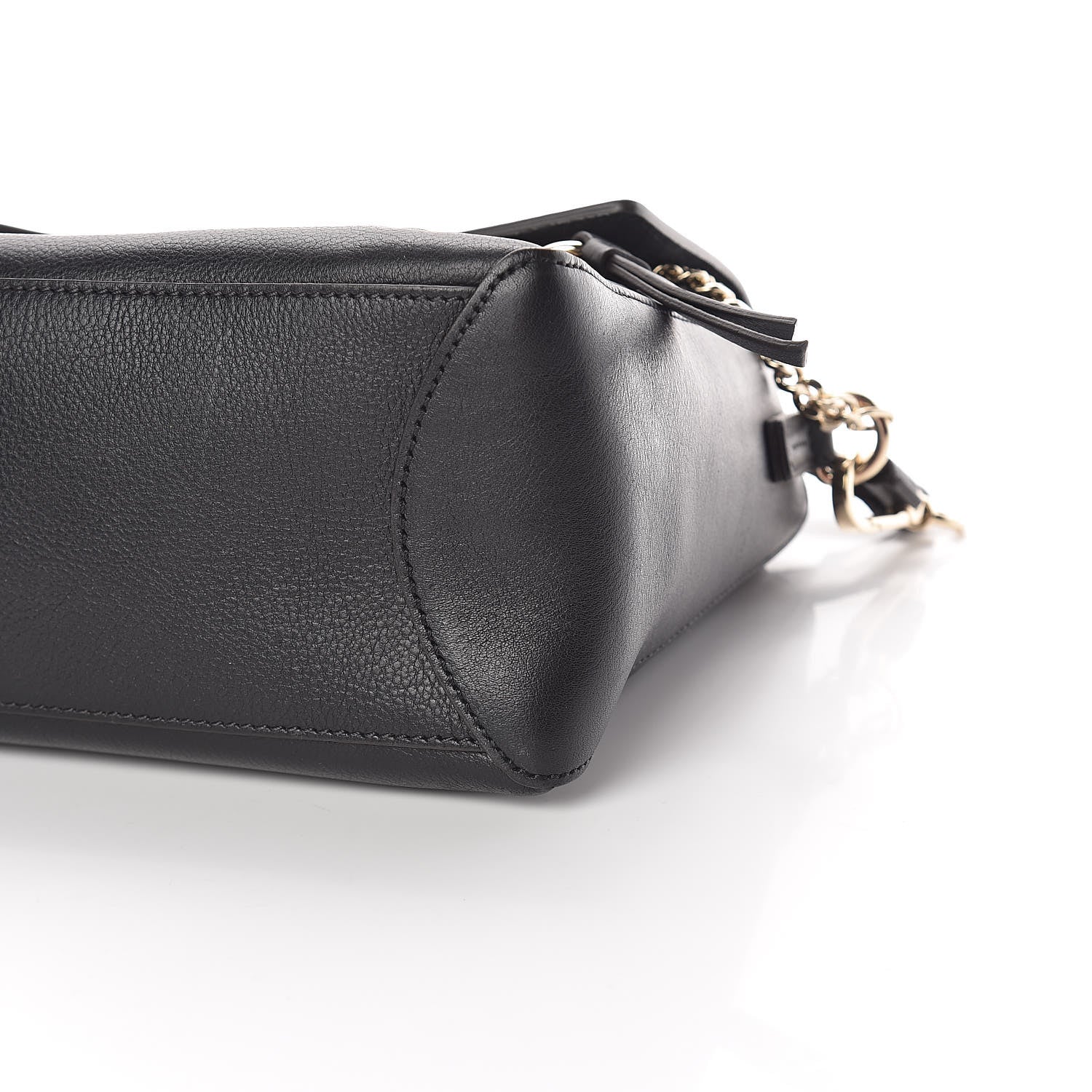 Chloe Calfskin Small Faye Day Shoulder Bag Black 11 of 12