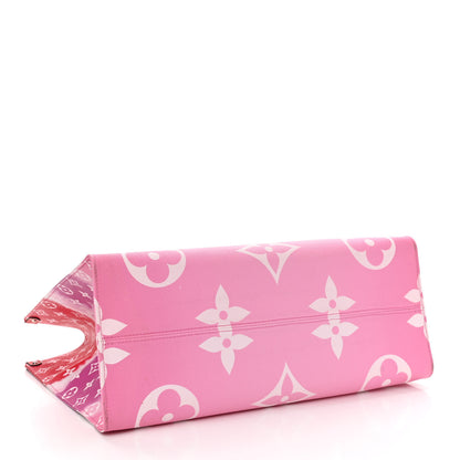 Louis Vuitton Monogram Escale Onthego GM Rouge 4 of 12