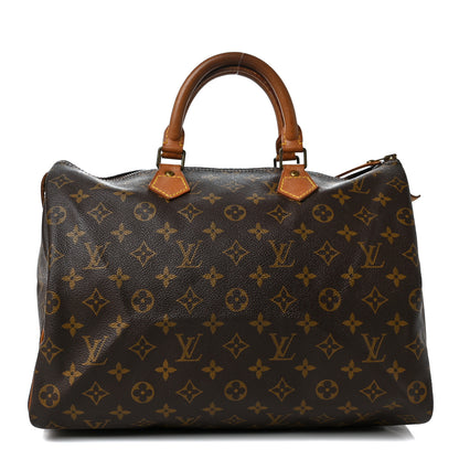 Louis Vuitton Monogram Speedy 35 1 of 13