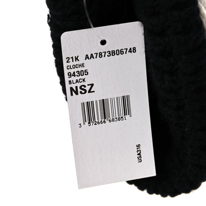 Chanel Cashmere CC Beanie Hat Black White 6 of 7