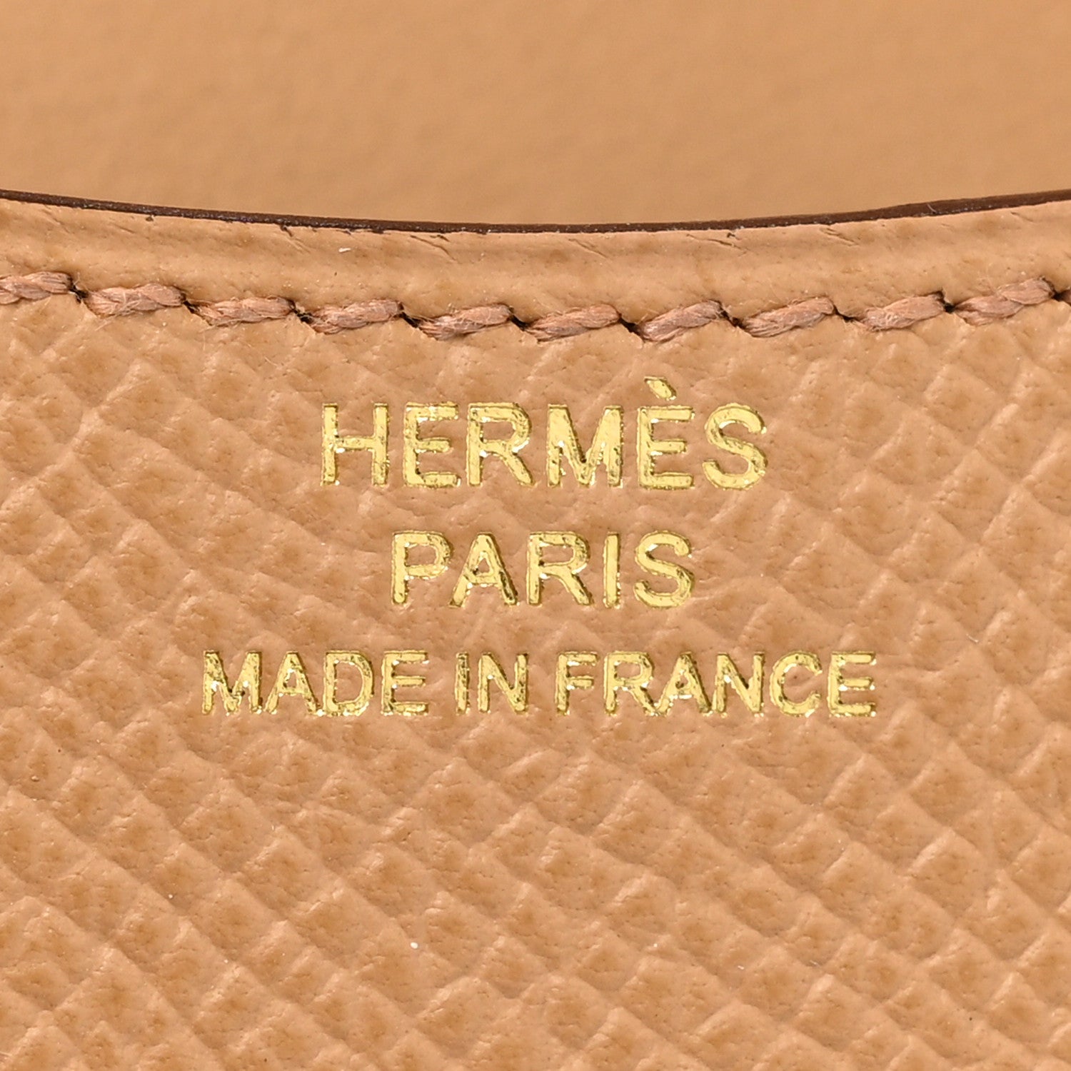 Hermes Epsom Constance Slim Wallet Biscuit 8 of 9