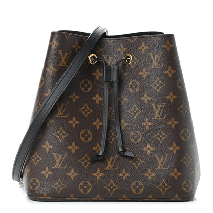Louis Vuitton Monogram Neonoe MM Black 1 of 14