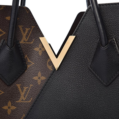 Louis Vuitton Calfskin Monogram Kimono Tote Black 13 of 13