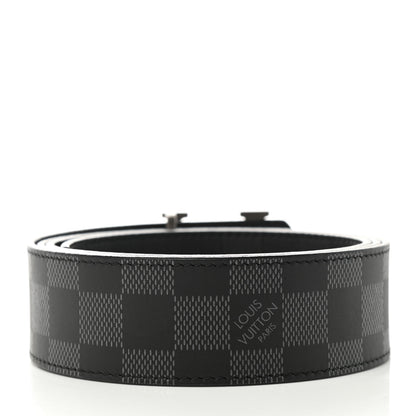 Louis Vuitton Damier Infini 40mm LV Initiales Belt 110 44 Black 2 of 8