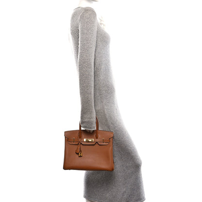 Hermes Epsom Birkin 30 Gold 2 of 15