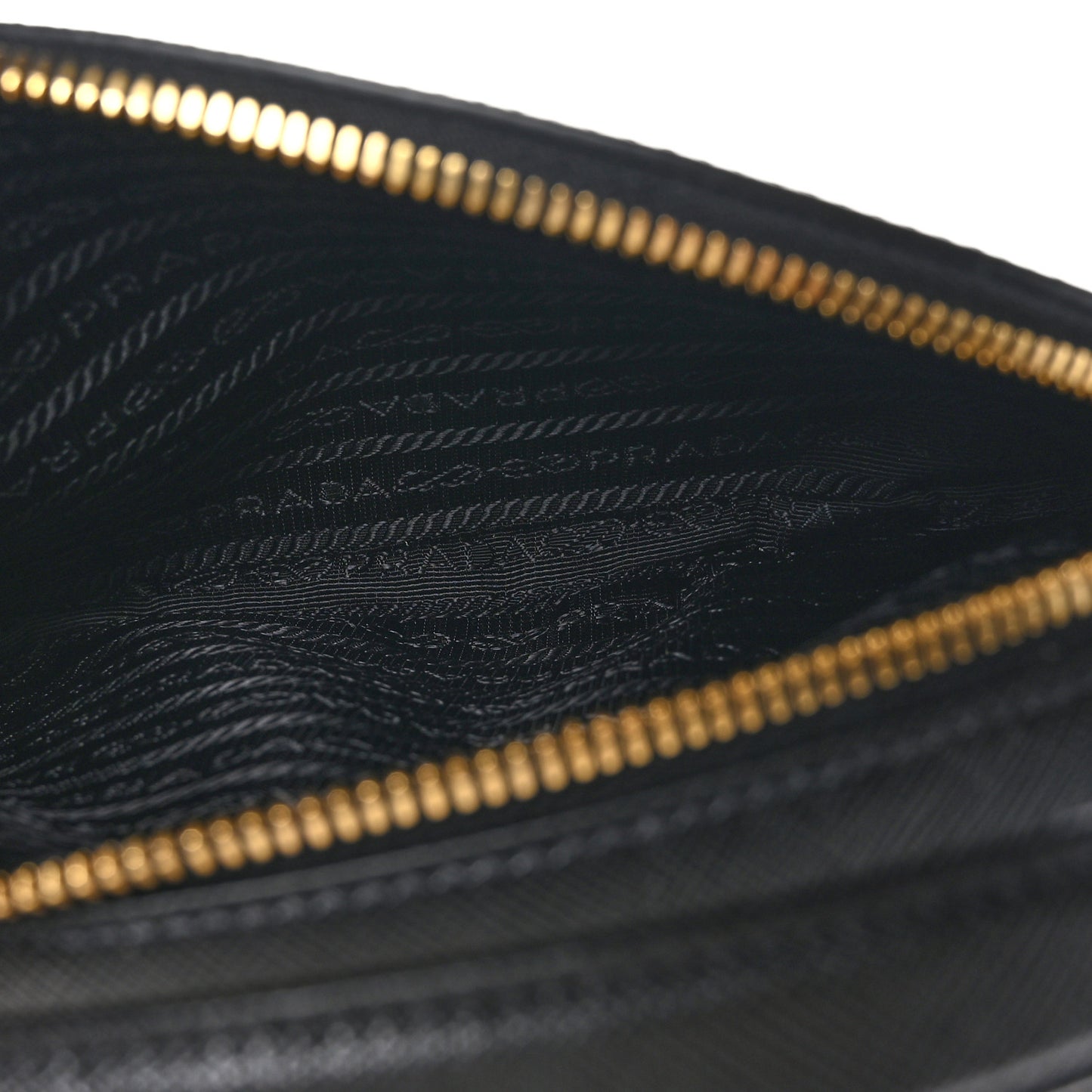 Saffiano Lux Odette Crossbody Black