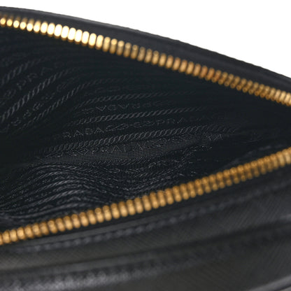 Prada Saffiano Lux Odette Crossbody Black 6 of 9