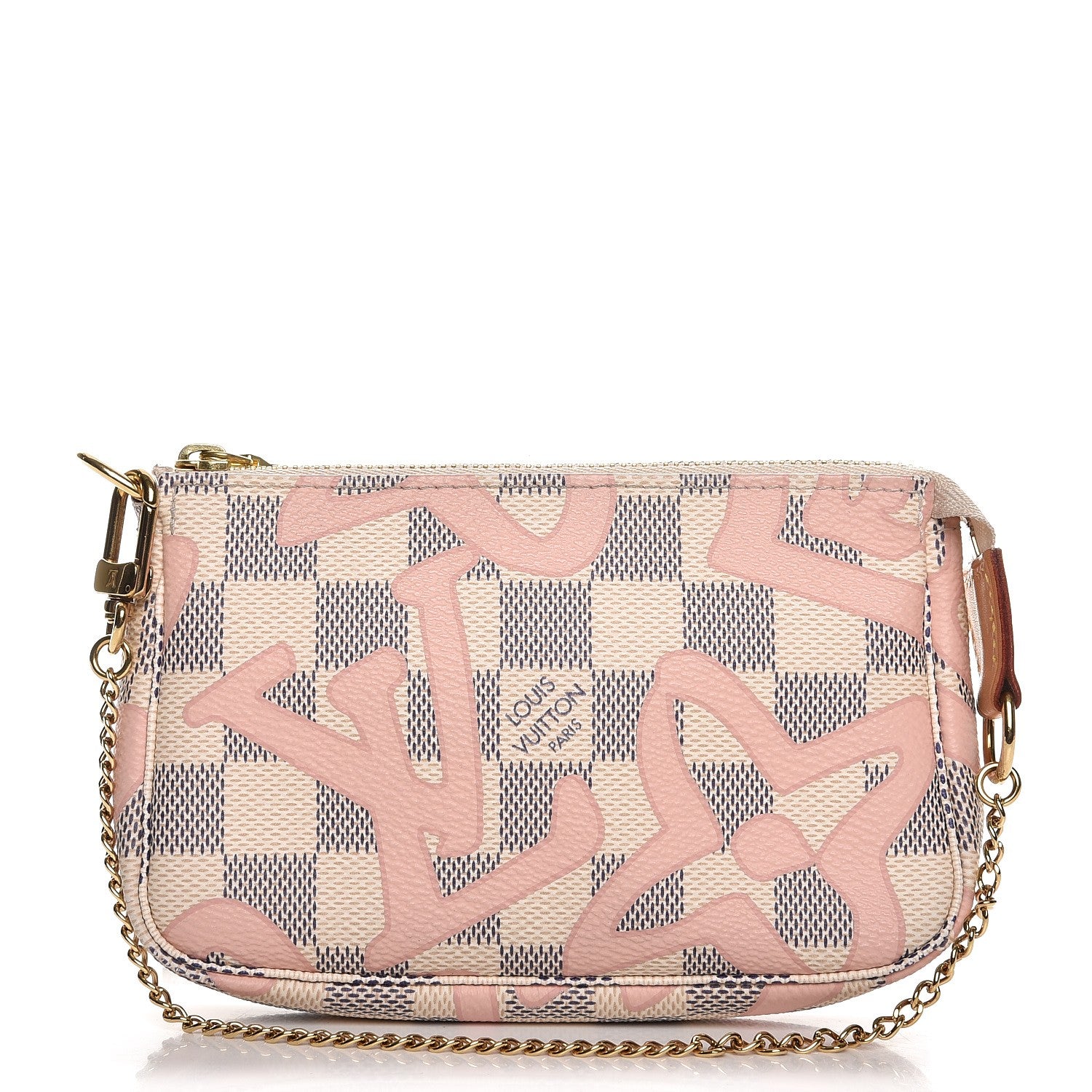 Louis Vuitton Damier Azur Tahitienne Mini Pochette Accessories 1 of 7