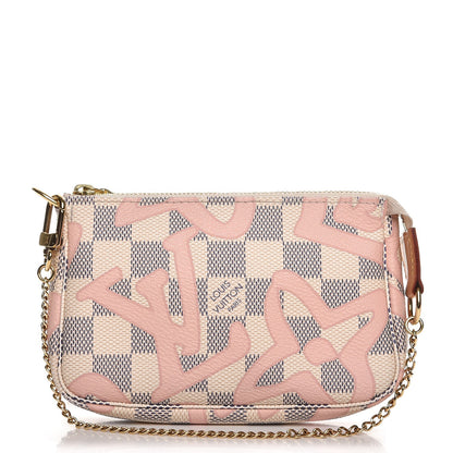 Louis Vuitton Damier Azur Tahitienne Mini Pochette Accessories 1 of 7