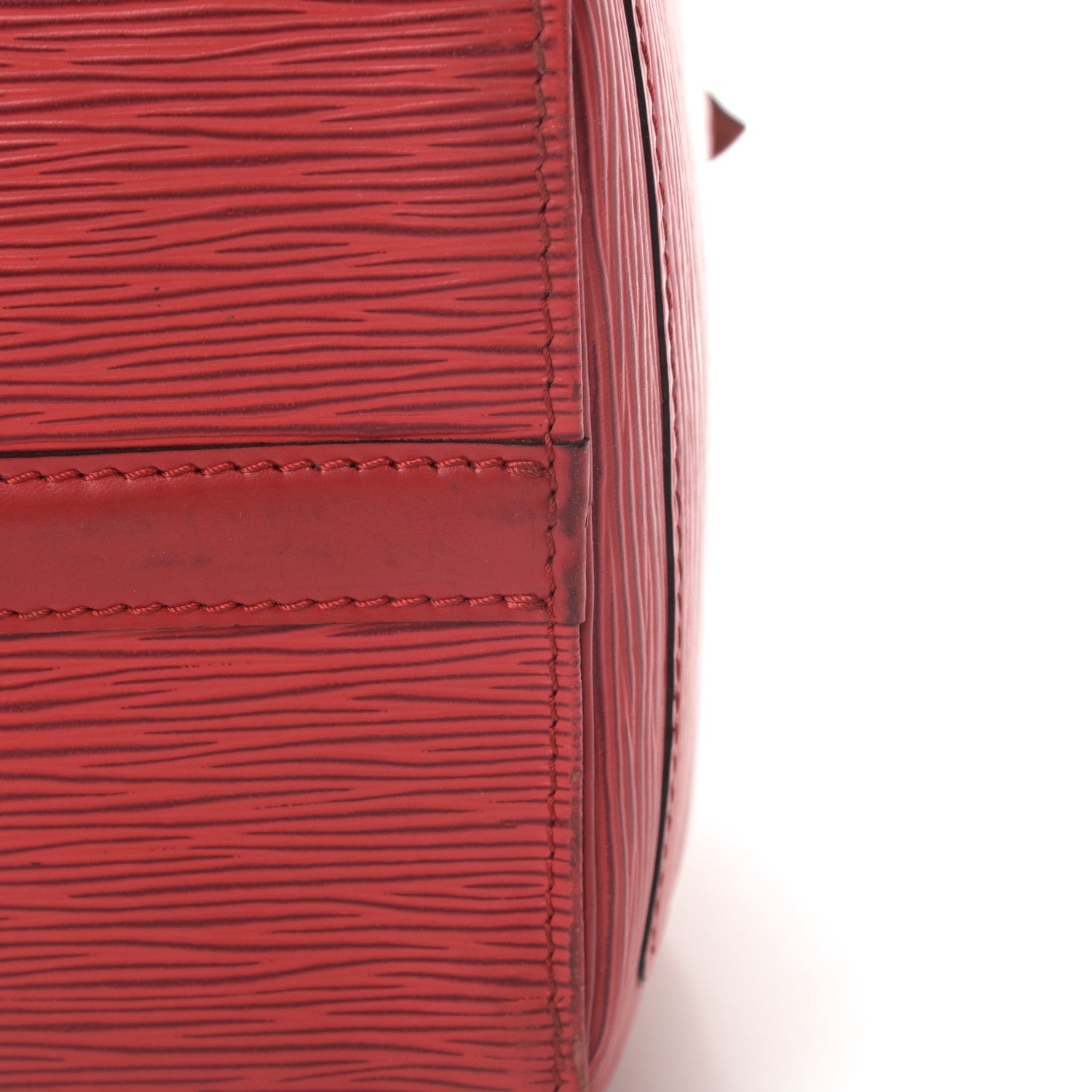 Louis Vuitton Epi Speedy 30 Castillan Red 15 of 23