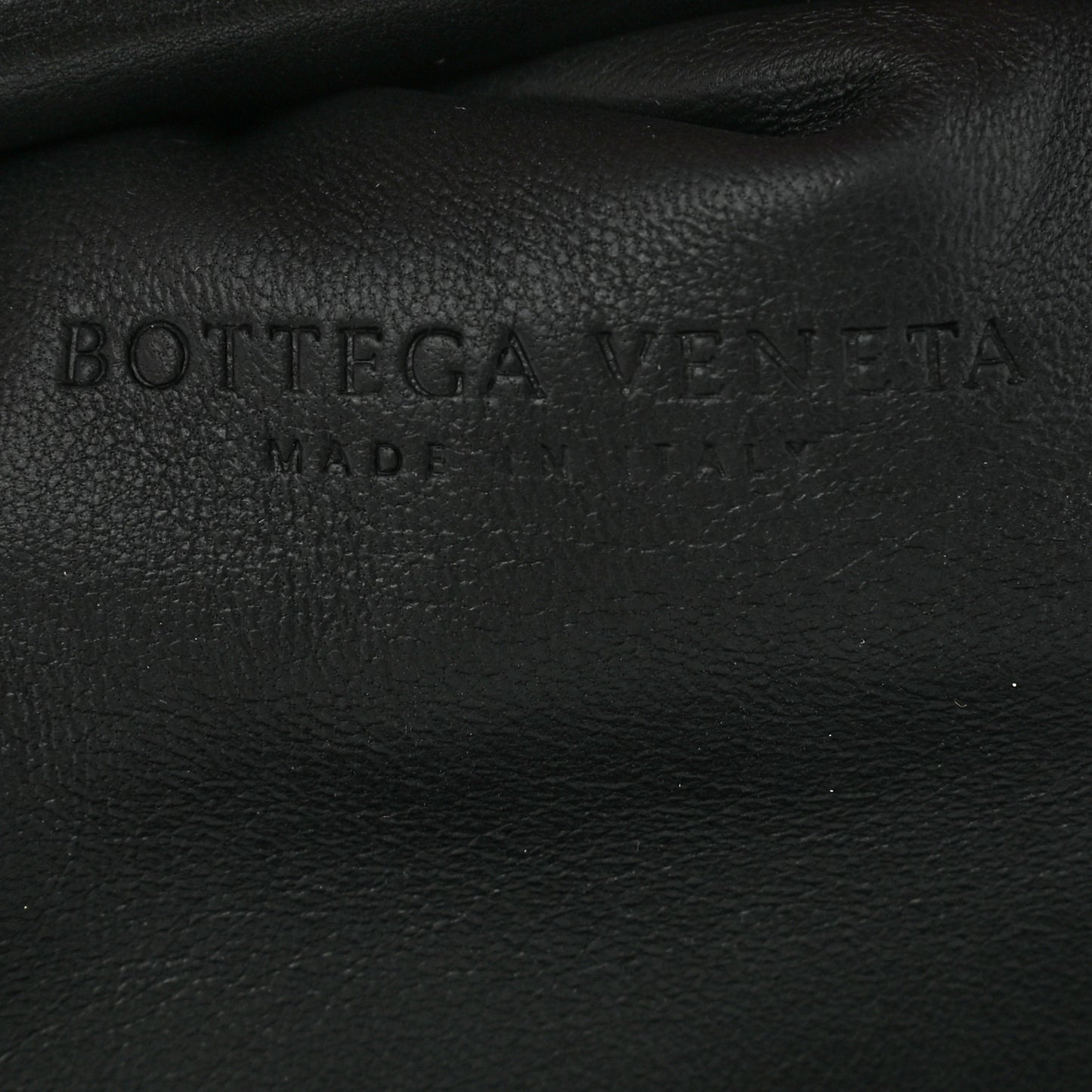 Nappa Maxi Intrecciato The Pouch Oversized Clutch Black