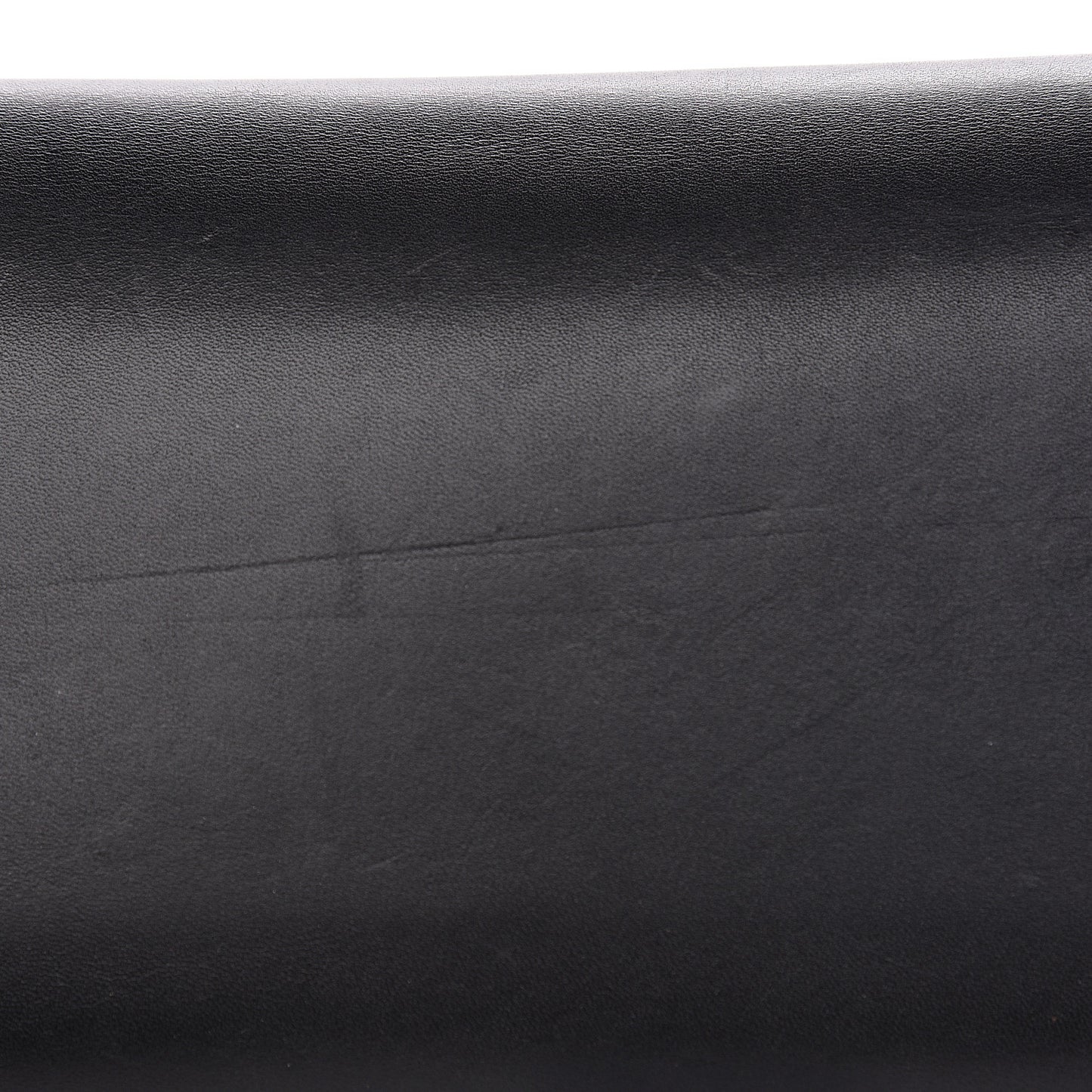 Calfskin Lutetia Flap Clutch Black