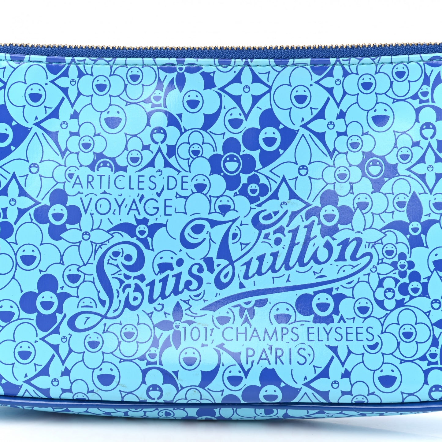 Cosmic Blossom Pochette Accessories Blue