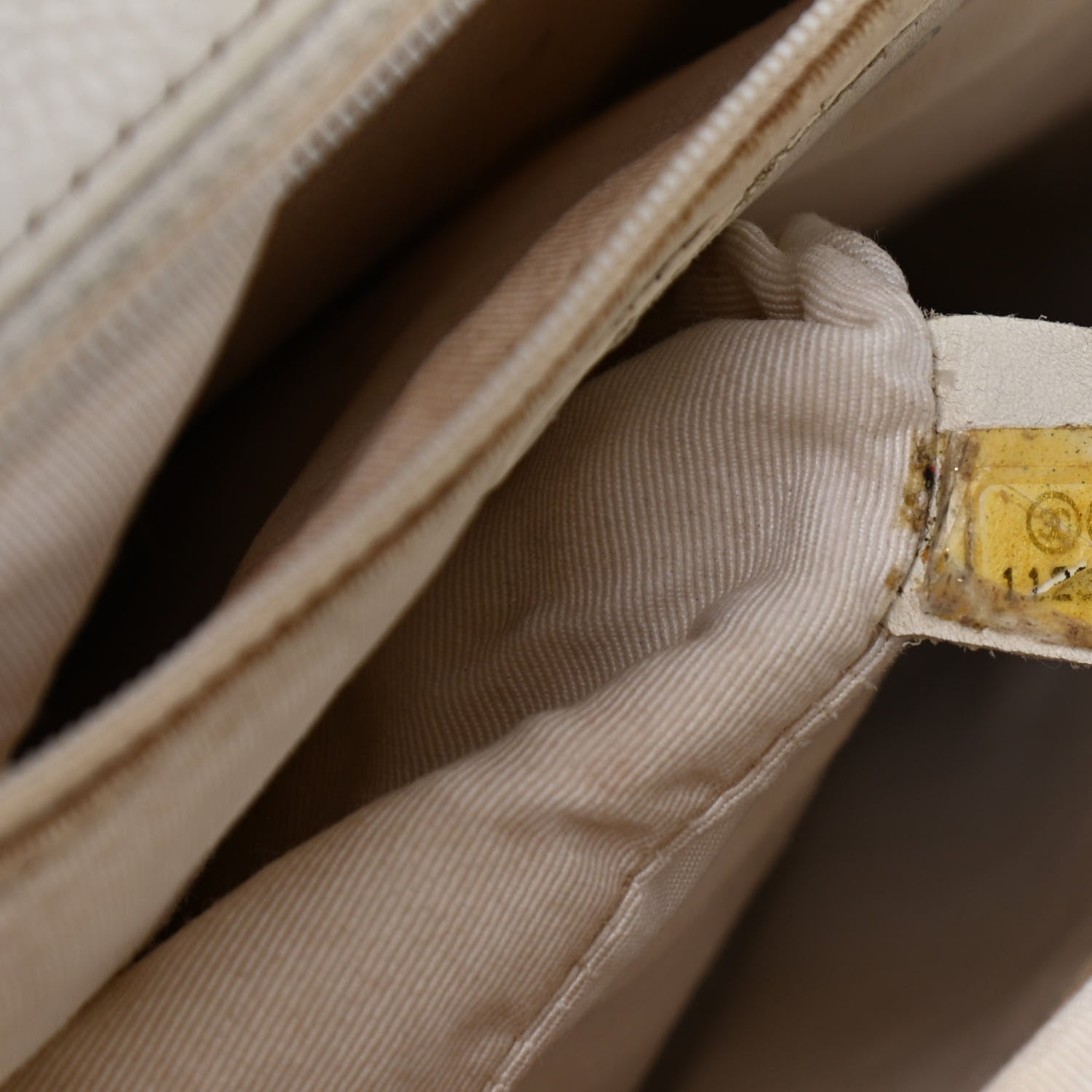 Chanel Caviar Quilted Petit Shopping Tote PST White 6 of 11