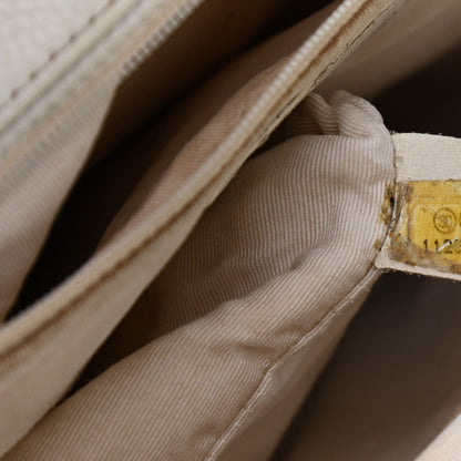 Chanel Caviar Quilted Petit Shopping Tote PST White 6 of 11