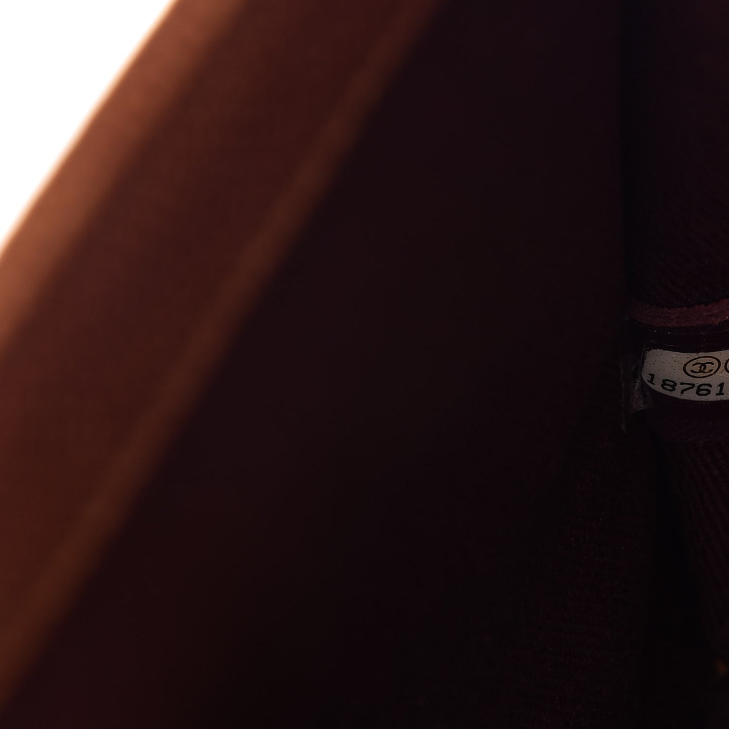 Caviar Quilted Large Retro Class Flap Brown