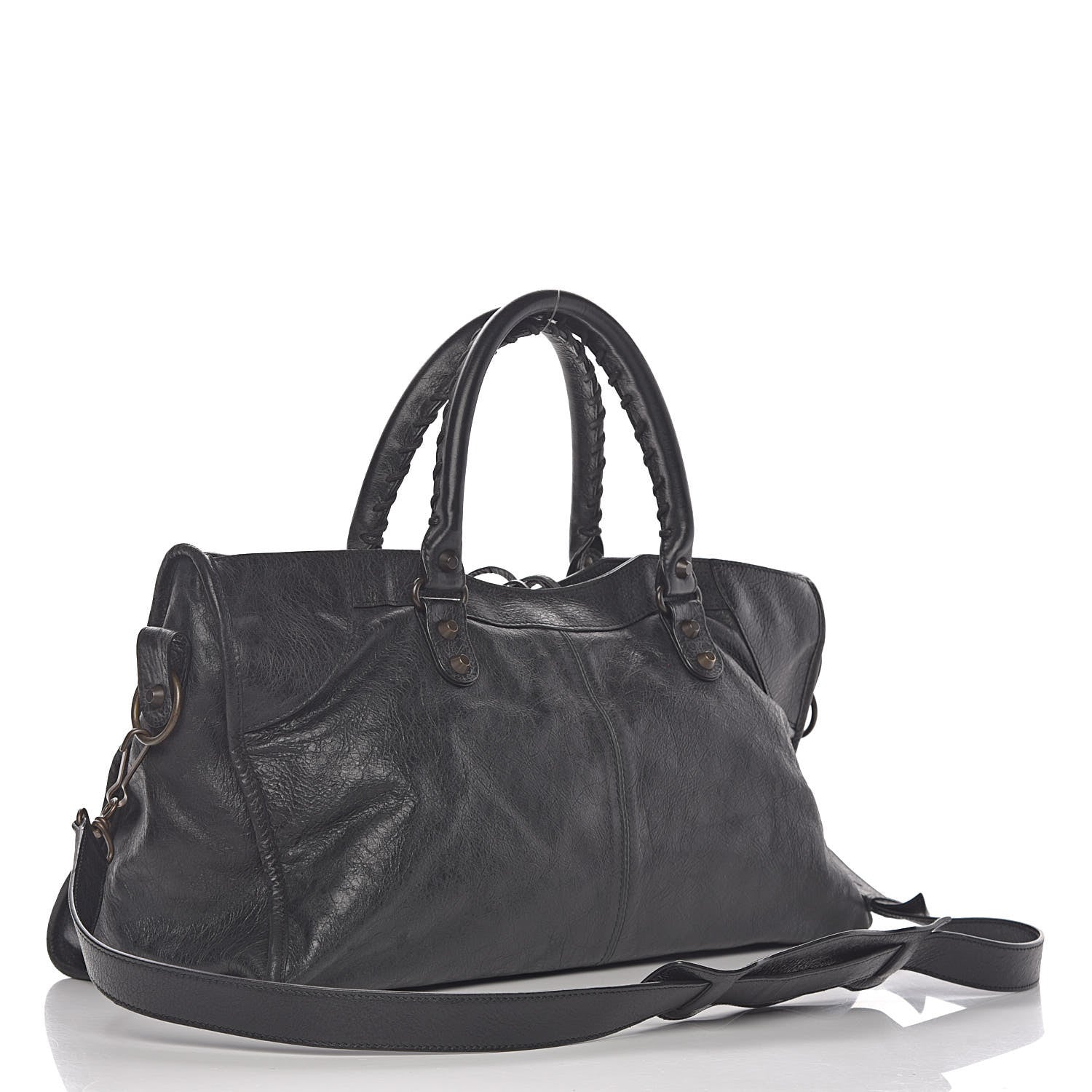 Balenciaga Agneau Classic Hardware Part Time Black 3 of 10