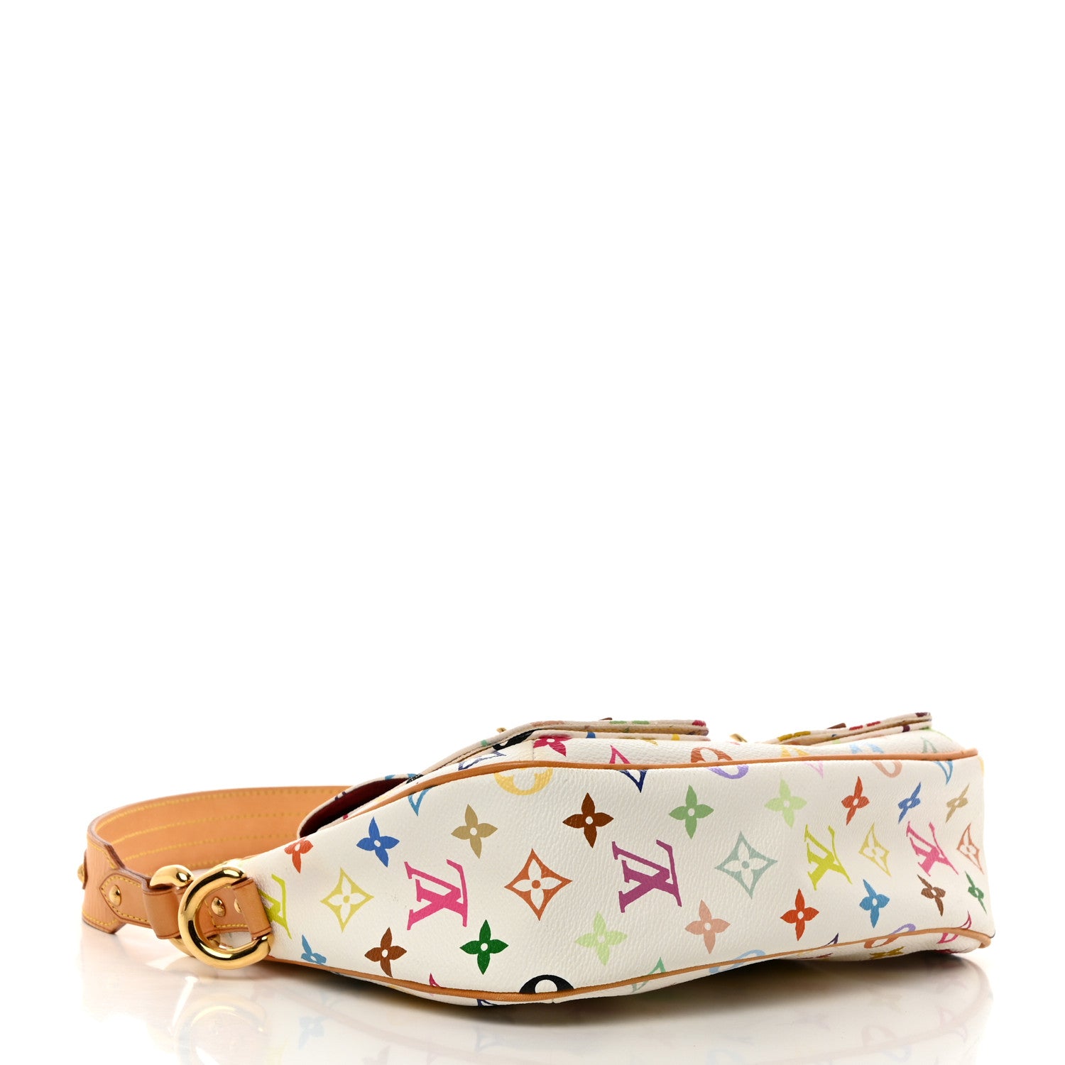 Louis Vuitton LOUIS VUITTON Monogram Multicolor Lodge PM White 4 of 10