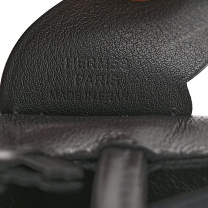 Hermes Milo Lambskin Grigri Rodeo Pegase Horse Bag Charm PM So Black 4 of 5