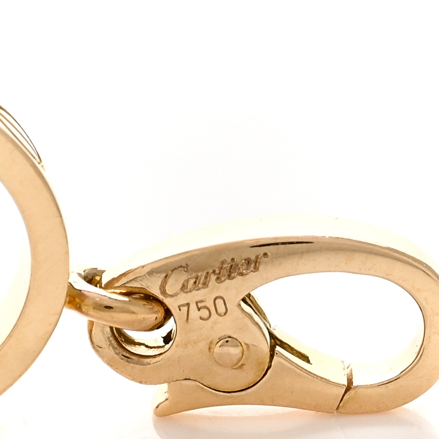 Cartier 18K Yellow Gold LOVE Ring Charm 3 of 3