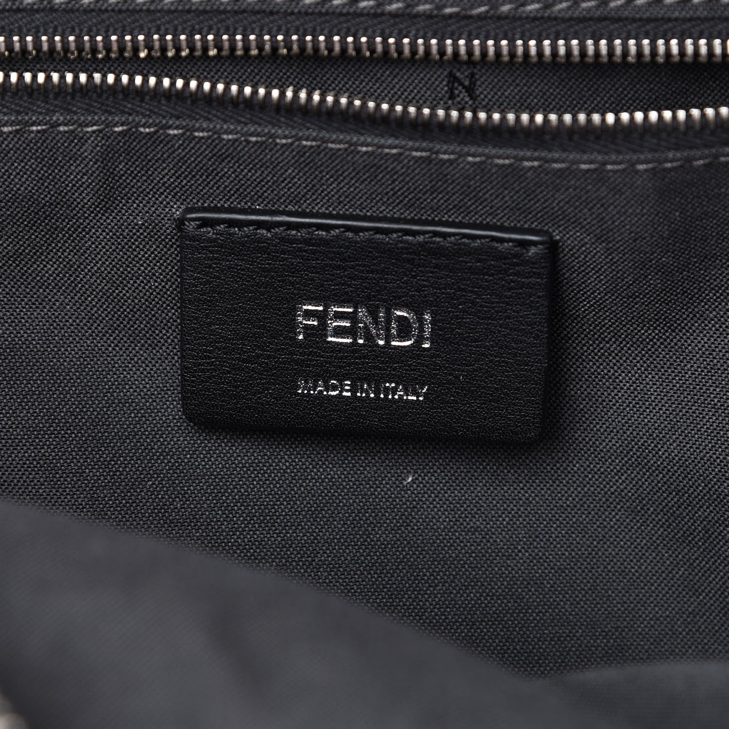 Fendi Vitello Dolce Floral Eyes Mini Backpack Grigio Polvere Multicolor 5 of 13