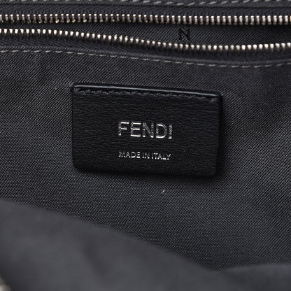 Fendi Vitello Dolce Floral Eyes Mini Backpack Grigio Polvere Multicolor 5 of 13