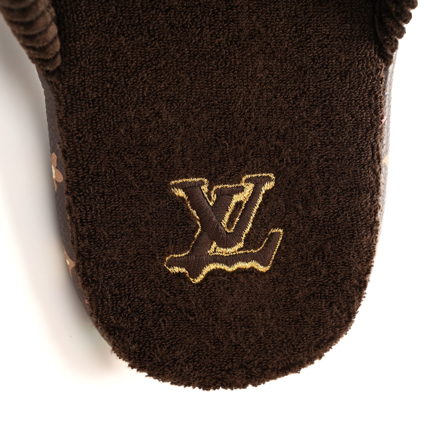 Louis Vuitton X TYLER THE CREATOR Monogram Craggy LV Palace Mens Slippers 8 Mocha 7 of 10