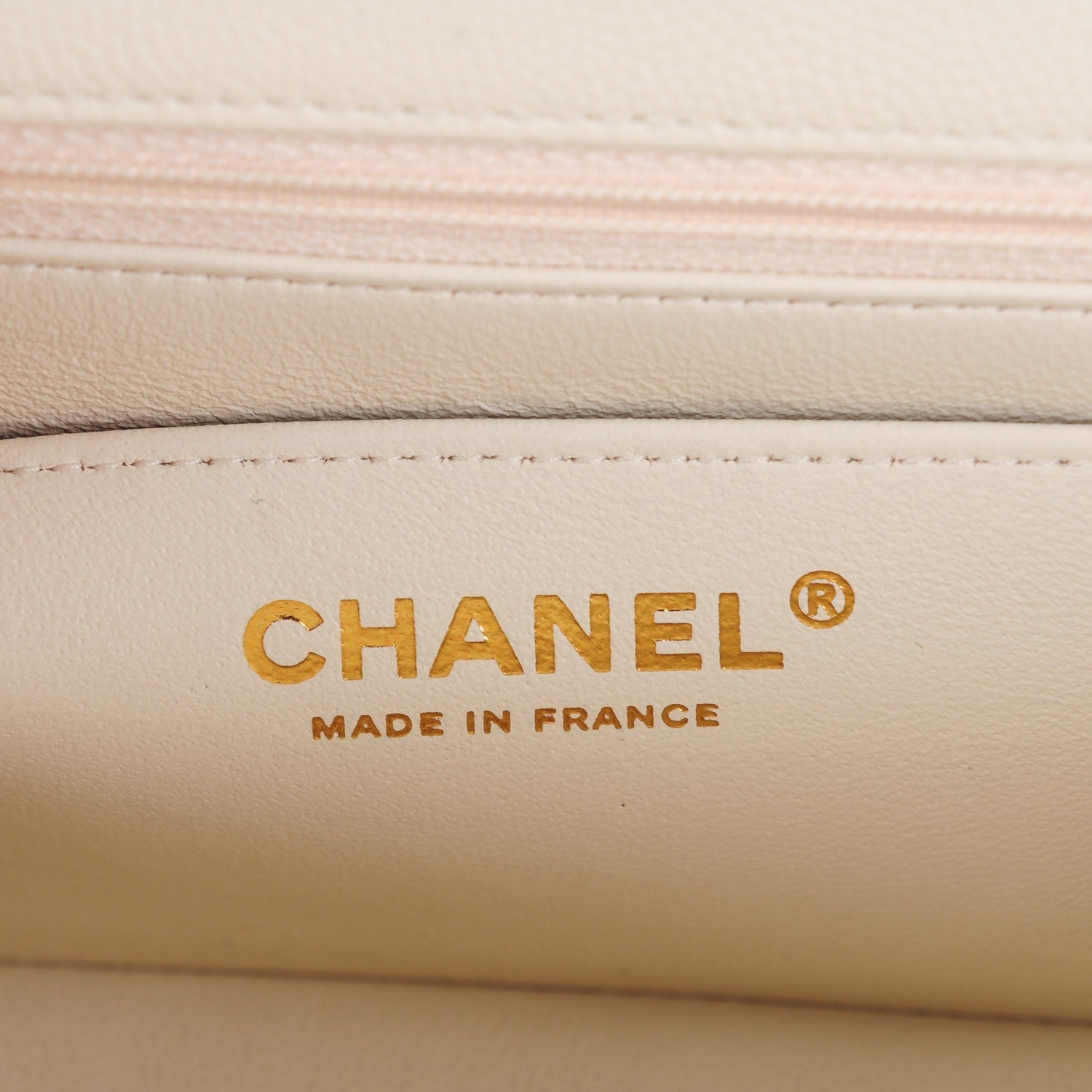 Chanel Caviar Quilted Mini Rectangular Flap White 7 of 8