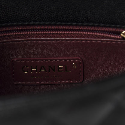 Chanel Caviar Quilted Mini Coco Handle Flap Black 9 of 11