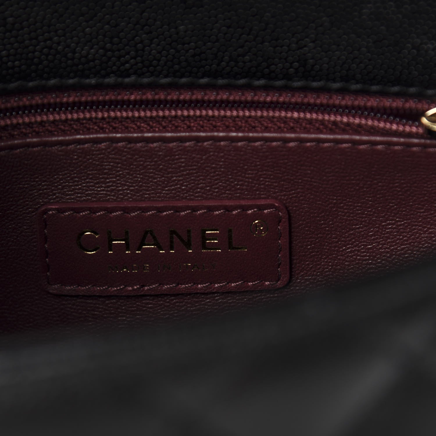 Chanel Caviar Quilted Mini Coco Handle Flap Black 9 of 11