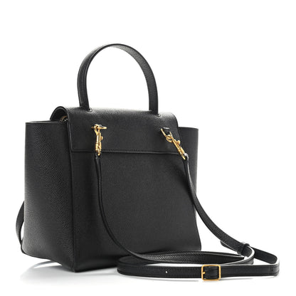 Celine Grained Calfskin Nano Belt Bag Black 3 of 10