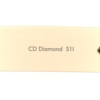 Christian Dior Acetate Rectangular CD Diamond S1I Sunglasses Ivory 6 of 9