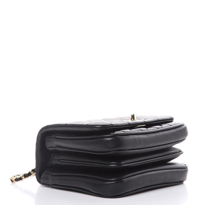 Chanel Lambskin Quilted Mini Citizen Chic Flap Black 4 of 11