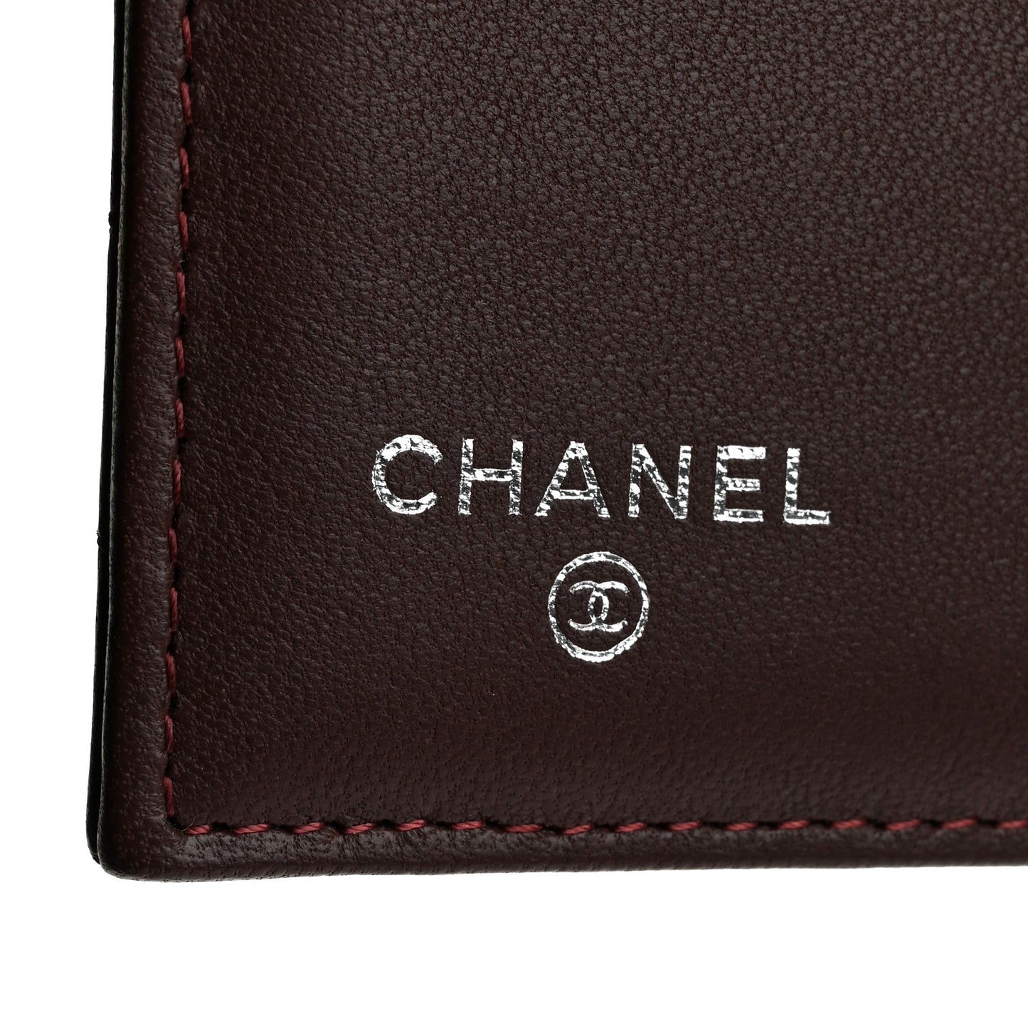 Lambskin Quilted Large Flap Wallet Black