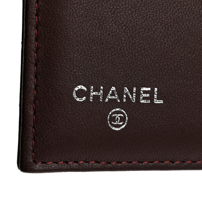 Chanel Lambskin Quilted Large Flap Wallet Black 7 of 9