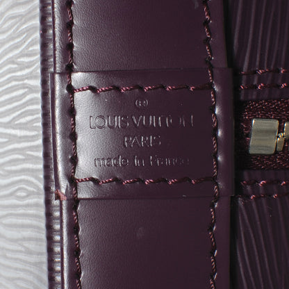 Louis Vuitton Epi Alma Cassis Purple 5 of 7