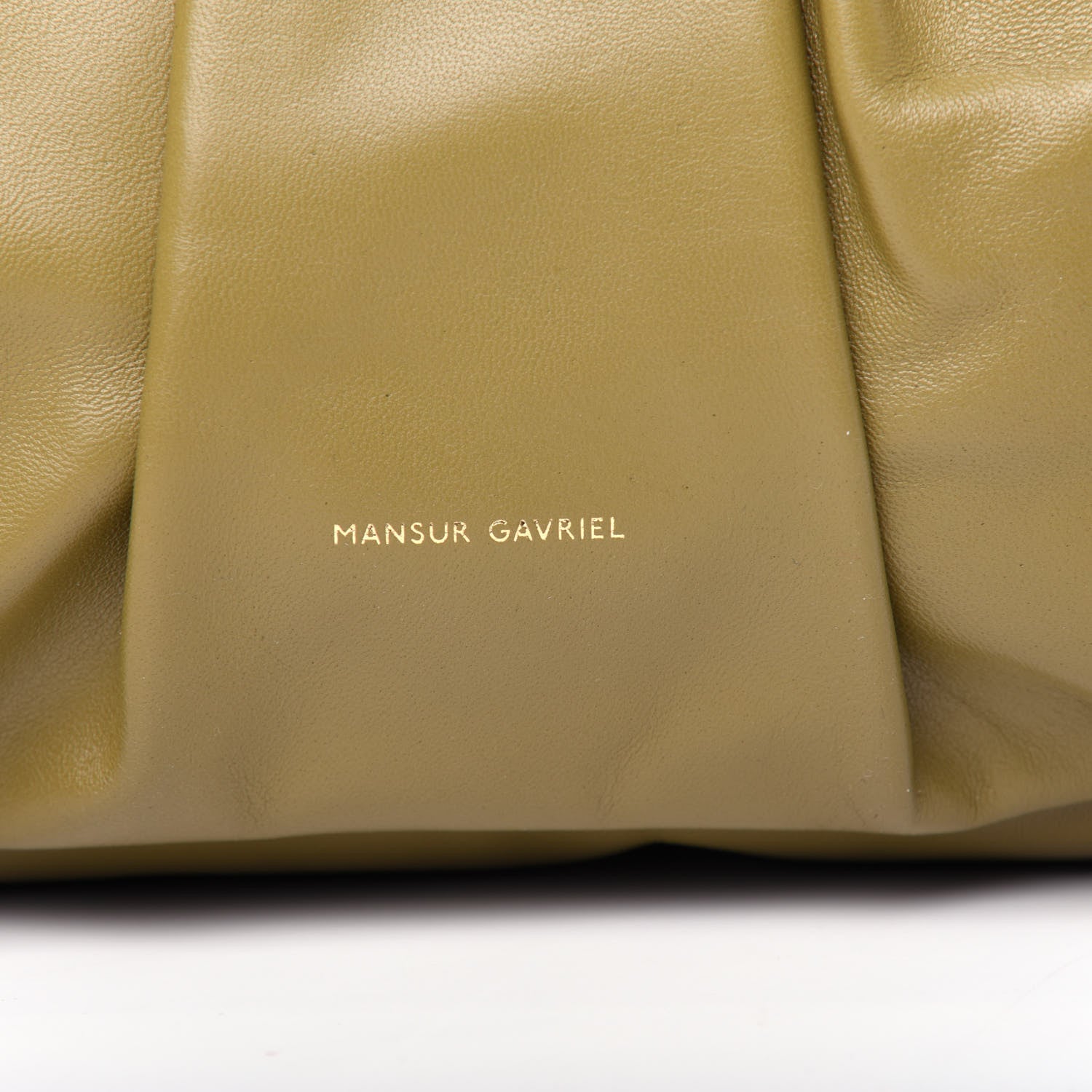 Mansur Gavriel Lambskin Wave Frame Clutch Safari 9 of 9