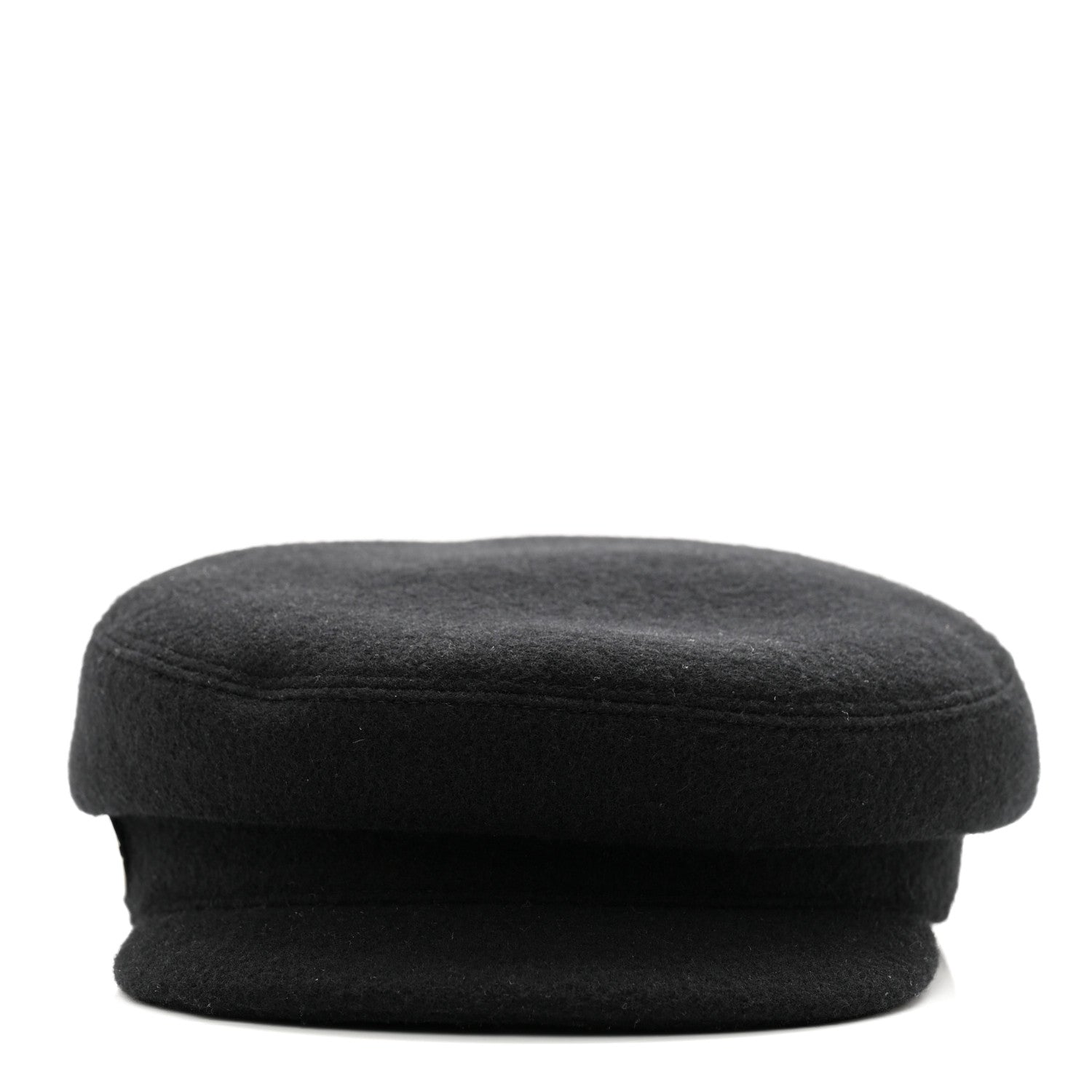 Hermes Wool Cashmere Cap 57 Black 4 of 8