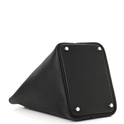 Hermes Taurillon Clemence Picotin Lock 18 PM Black 4 of 12