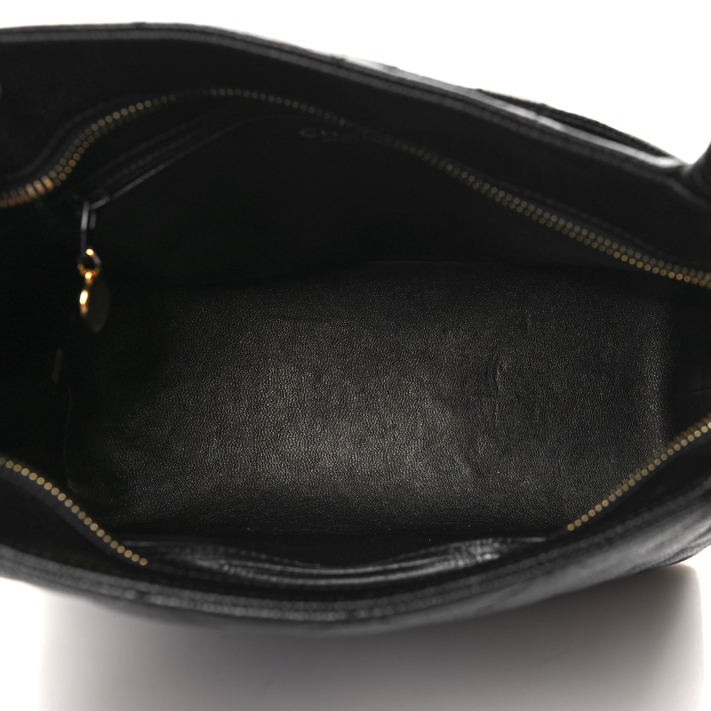 Caviar Quilted Medallion Tote Black