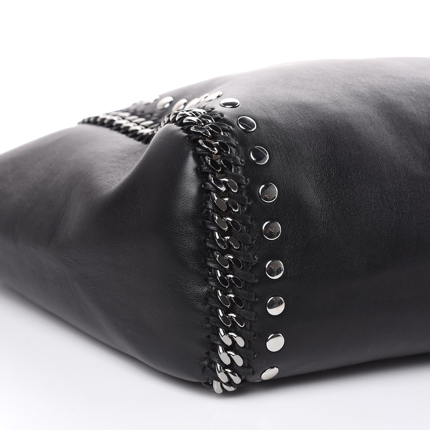 Alter Nappa Studded Dual Falabella Tote Black